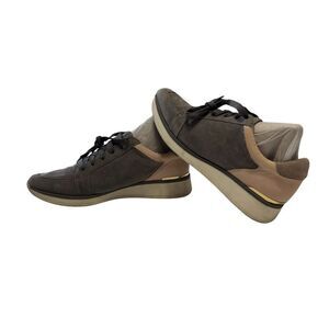 Louise et Cie Berlena Leather gray and pink Sneakers size 8M